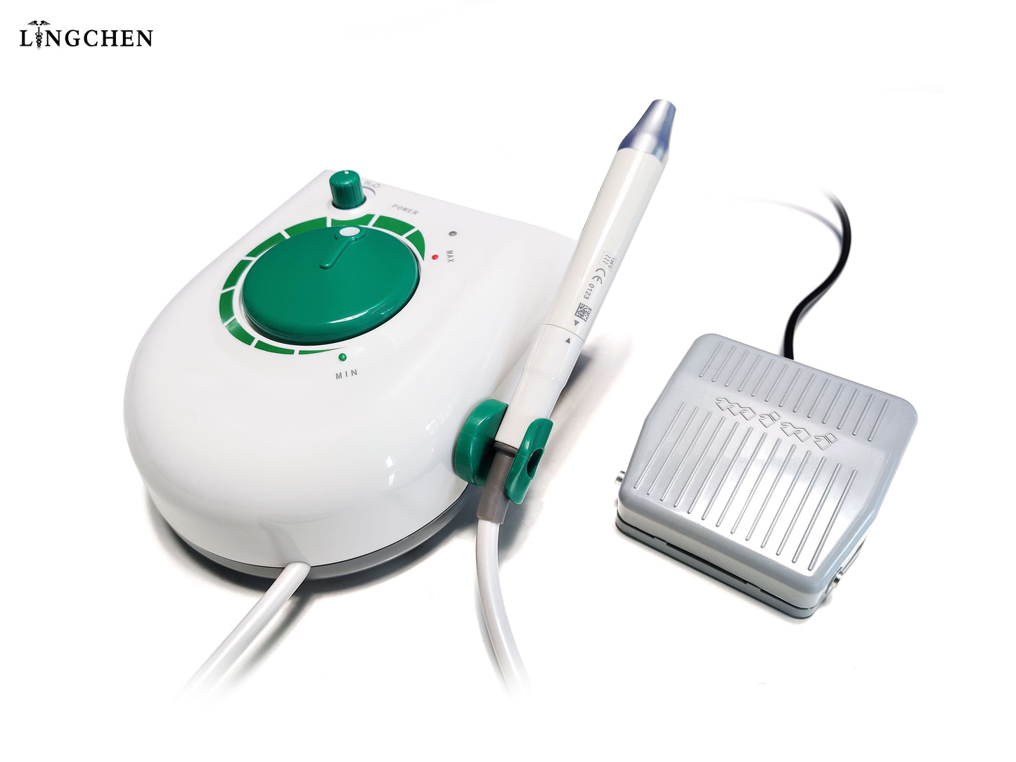 Portable scaler with water bottle